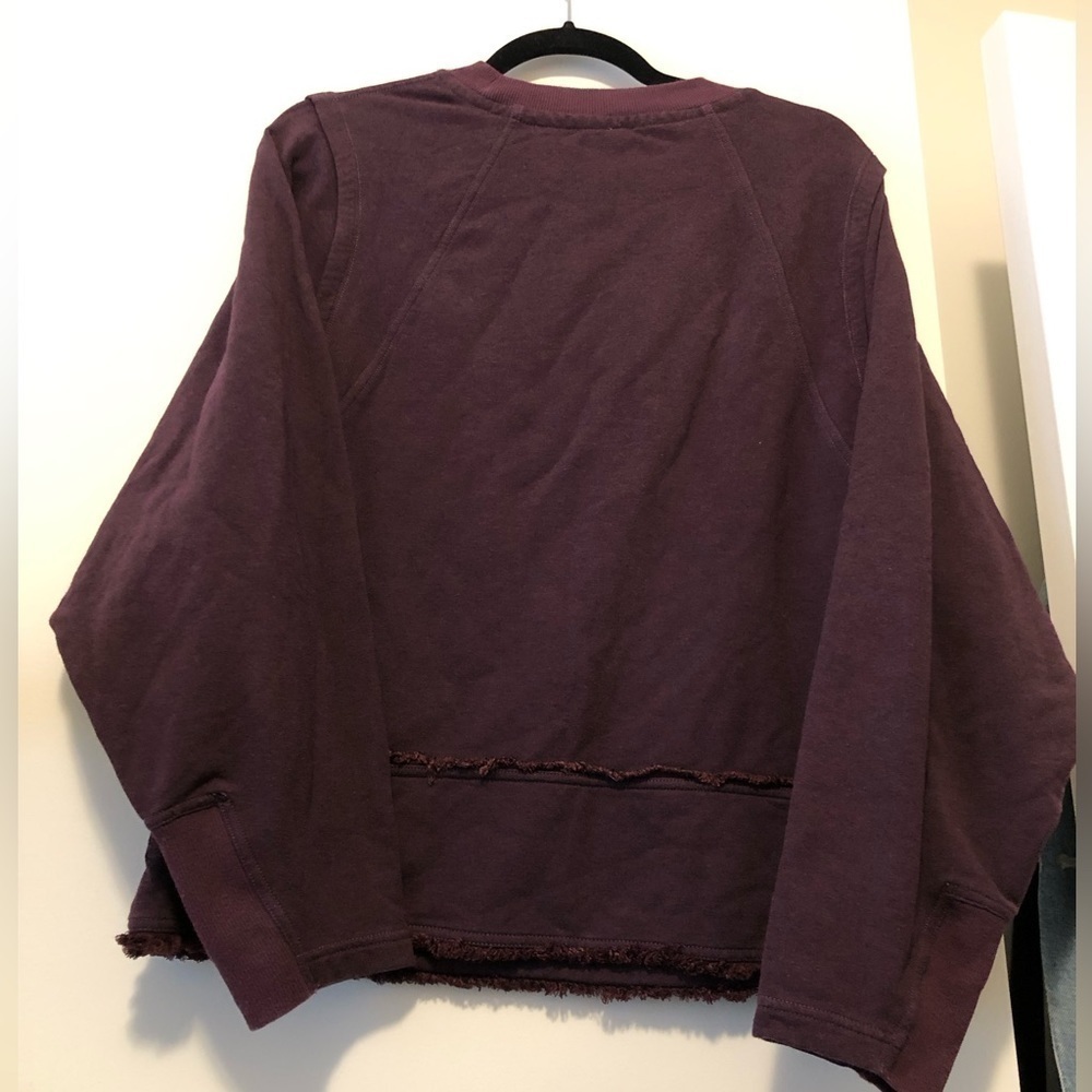 FREE PEOPLE MOVEMENT WHERE THE WIND BLOWS DARK PURPLE SIZE XS ANTHROPOLOGIE - Picture 10 of 11